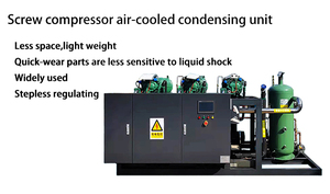 Компрессорный двигатель Bitzer, Холодильный винтовой компрессор, конденсаторный блок 50 л.с., 60 л.с., 70 л.с., 75 л.с., 100 л.с., 125 л.с., 160 л.с. - Product Image 4