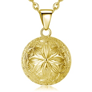 Gioielli placcati in oro premaman armonia Bola Ball musica carillon angelo Caller gravidanza <span class=keywords><strong>collana</strong></span> pendente - Product Image 1