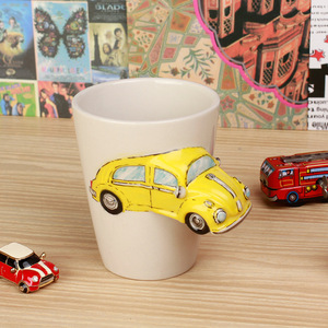 Creativo respetuoso <span class=keywords><strong>del</strong></span> medio ambiente 3d <span class=keywords><strong>Animal</strong></span> taza de café de la taza único 3d dinosaurio en forma de taza de regalo - Product Image 3
