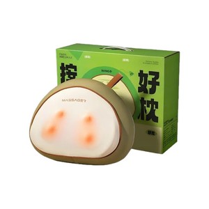 Coussin de massage pétrissant rechargeable par USB pour le cou, la taille, le dos, les jambes, avec fonction de minuterie - Product Image 3