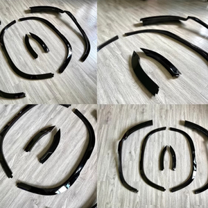 พลุบังโคลนสีดำมันวาวแบบดั้งเดิม90สำหรับ Defender 90 - Product Image 2