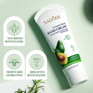 Crème Main et Pieds OEM en Gros SADOER au Beurre de Karité et Coco Pêche Blanchissante <span class=keywords><strong>Hydratante</strong></span> et Nourrissante - Product Image 3