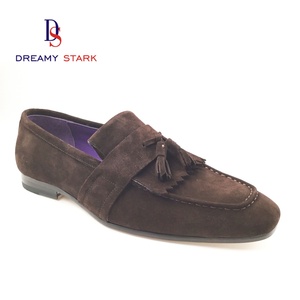 Zapatos de Terciopelo y Cuero Sin Cordones, Estilo Casual de Negocios, Logotipo Personalizable, Suaves y Cómodos, Transpirables, Nuevo Estilo 2025 - Product Image 1