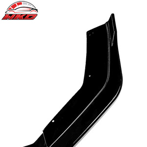 Compatible con Ford Mustang Ecoboost 2018-2023, Labio de Parachoques Delantero Estilo IKON, Negro Brillante - Product Image 5