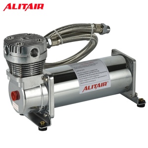 12 वी 200psi एयर हॉर्न कंप्रेसर किट-निंगबो अलिटएयर 480 सी, निरंतर कार्य चक्र के साथ एयर राइड निलंबन - Product Image 1