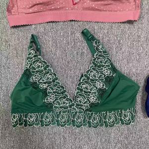 Inventario di spedizione per ordine estero Sexy a maglia sottile <span class=keywords><strong>trasparente</strong></span> in <span class=keywords><strong>Tulle</strong></span> pizzo senza fili <span class=keywords><strong>reggiseno</strong></span> in stile francese - Product Image 4