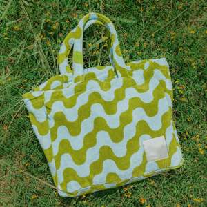 Bolso de hombro ecológico y a la moda, bolso de mano de alta gama, bolso de compras a rayas para mujer OEM - Product Image 4