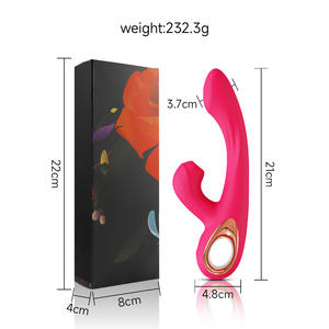 10 velocità potente vibratore Dildo <span class=keywords><strong>Clit</strong></span> ventosa femmina stimolatore clitoride per adulti beni dito dimenare Sex Toy per le donne - Product Image 5