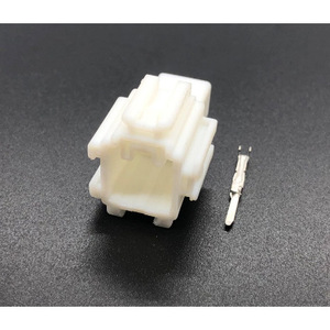 Auto Connector 6 <b>Pin</b> 1.5mm White Plastic Male And Female Car Wiring Harness DJ7062 1.5 11 - Product Image 2