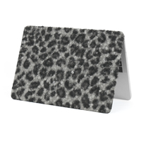 Étui pour ordinateur portable en cuir PU léopard mignon pour Mac Book Pro 13 2017/2018/2019/2020/2022