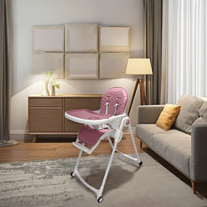 Heißer Verkauf: Moderner, faltbarer, tragbarer Baby-Hochstuhl aus PP-Kunststoff mit Sicherheitsfunktionen – umweltfreundlicher Essstuhl - Product Image 3
