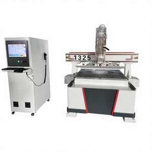 เราเตอร์ ATC 1325 พร้อมระบบควบคุม LNC สำหรับอุตสาหกรรมเฟอร์นิเจอร์งานไม้ 3 แกน (แกนหมุน 9KW) โครงเตียงแบบ Heavy-Duty ลดแรงกดทับ - Product Image 2