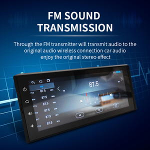 Android Stereo 1G + 32G 8.0 nền tảng hệ thống MP5/Wifi/BT/âm nhạc/GPS Cảm ứng điện dung độ phân giải 1280*480 IPS 6.86 'car DVD <span class=keywords><strong>Player</strong></span> - Product Image 5