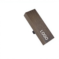 Diffuseur d'arômes en bois pour grille d'aération de voiture, logo personnalisé, désodorisant d'intérieur de voiture, vente en gros, fournisseur OEM ODM, marque privée