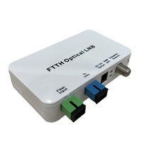 CATV optique FTTH récepteur de télévision par satellite numérique bande C LNB 1310nm 1550nm récepteur à fibre optique sans air