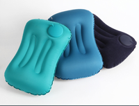 Oreiller de voyage gonflable en PVC personnalisé, doux et facile à transporter, idéal pour la plage - Vente en gros