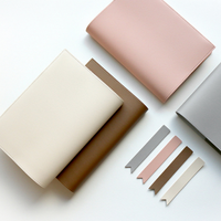 Couverture de journal de voyage élégant en cuir PU planificateur Journal périodiques couverture support pour ordinateur portable