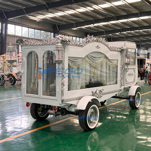 Fabricantes <span class=keywords><strong>de</strong></span> Transporte Especial Venden Coches Fúnebres Eléctricos Plateados <span class=keywords><strong>de</strong></span> Estilo Retro Europeo, Carroza Fúnebre con Cerramiento para Ataúd - Product Image 3