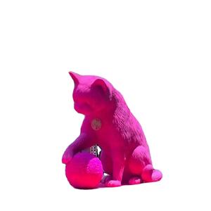 Statues d'animaux et modèles de chats <span class=keywords><strong>en</strong></span> <span class=keywords><strong>pierre</strong></span> artificielle personnalisés imprimés <span class=keywords><strong>en</strong></span> 3D <span class=keywords><strong>pour</strong></span> les événements de <span class=keywords><strong>jardin</strong></span> intérieurs et d'église - Product Image 1