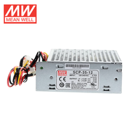 Alimentation à découpage Mean Well SCP-35 Série 35W avec boîtier en maille métallique, tensions de sortie simples 13,8V/27,6V