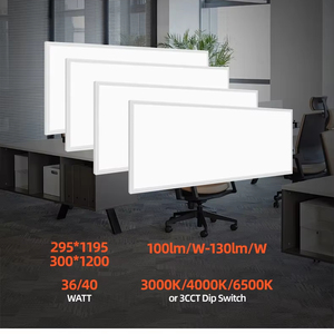 Pannello Luminoso a <span class=keywords><strong>LED</strong></span> da <span class=keywords><strong>Soffitto</strong></span> a Incasso 120x30 SMD2835 in Alluminio dal Design Moderno Temperatura di Colore 3000K/4000K/6500K - Product Image 1