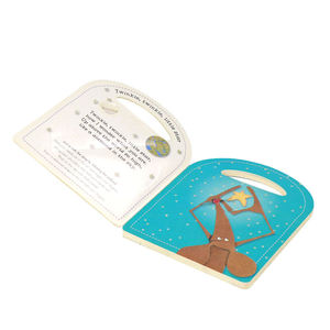 Libro Infantil Personalizado con Corte Troquelado, Libro Musical para Cantar, Libro Interactivo de Cuentos para Niños, Impresión de Libro de Cartón con Tapa Dura - Product Image 1