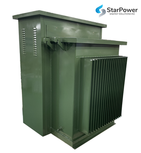 แผ่นฟีด50kVA-10000kva แบบเรเดียลหม้อแปลงมาตรฐาน ansi/ieee เอาต์พุต35kV 4.16kV 46kV และแรงดันไฟฟ้า380V - Product Image 3