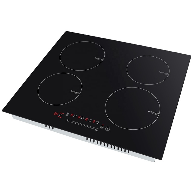Factory Price High Power 4 Burner Electric Induction Cooker Stainless Steel Table Top Stove Dutch Language Kitchen Appliances