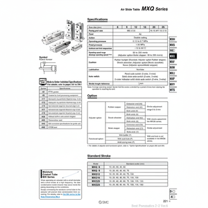 SMC Pneumatics Air Slide Table-Tabla de deslizamiento de aire, 2, 2 - Product Image 1