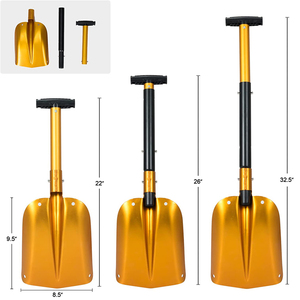 Ergonomisch Handvat Sneeuwschep <span class=keywords><strong>Best</strong></span> Beoordeeld Zwaar Stalen Ontwerp Voor Gebruik Op De Oprit - Product Image 3