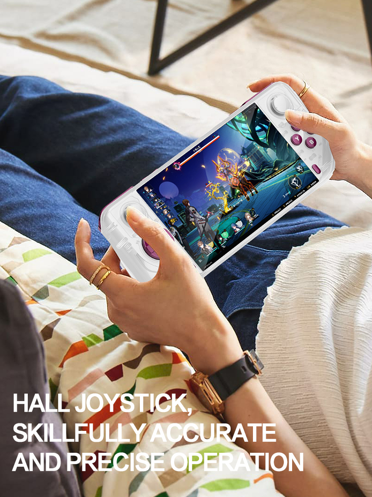 E6 MAX Portable Gaming Console Handheld Game Player Retro Game