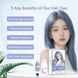 ครีมย้อม<span class=keywords><strong>ผม</strong></span>ถาวร OEM/ODM ผสมน้ำมันอาร์แกน 25+ <span class=keywords><strong>สี</strong></span>สวยทันสมัย ปราศจากแอมโมเนีย อ่อนโยนต่อเส้น<span class=keywords><strong>ผม</strong></span> ติดทนนาน ขายส่ง - Product Image 1