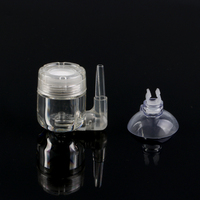 Diffuseur de CO2 4-en-1 en plastique PC pour aquarium, atomiseur écologique pour plantes aquatiques avec ventouses, vente en gros