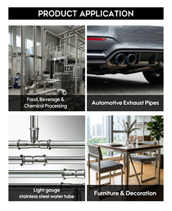 Vente directe d'usine, tubes en acier inoxydable industriel, ASTM 201 304 316, tubes ronds en acier inoxydable poli - Product Image 6