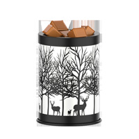Chauffe-cire électrique Elk Forest en métal, diffuseur de parfum sans flamme pour la maison, décoration et cadeau