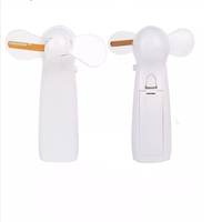Ventilatore Portatile LED Ricaricabile USB con Logo Personalizzato Marca HL, Display Programmabile per Messaggi, Modello in Plastica Resistente