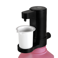 Distributeur de lessive électrique automatique à détection, réutilisable, pour extérieur, avec gobelet gradué, rechargeable par USB, pour hôtels et foyers