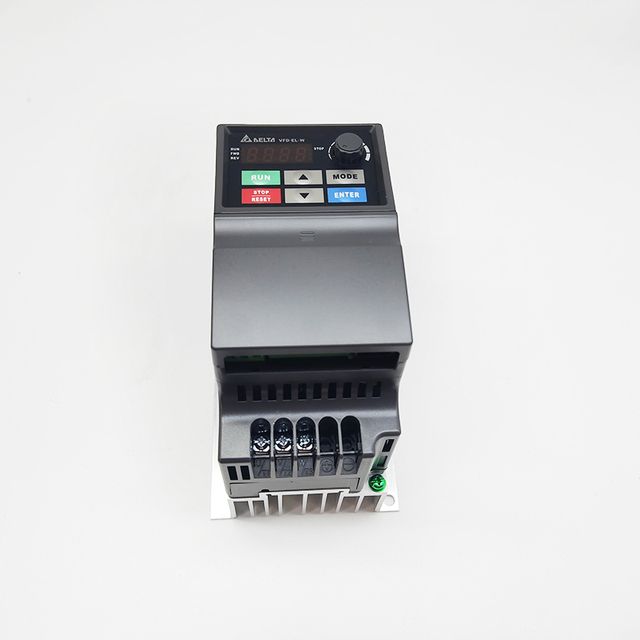 Delta Hot Sale VFD VFD007EL21A 220V Single Phase VFD Variable Frequency Drive for Fast Delivery