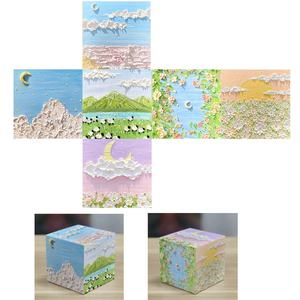 <span class=keywords><strong>Cube</strong></span> <span class=keywords><strong>Rubik</strong></span> promotionnel Beckon, matériau ABS personnalisé, autocollant avec logo pour les événements d'entreprise - Product Image 4