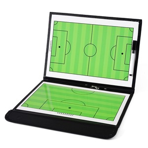 Tableau tactique pliable en cuir, outil d'entraînement <span class=keywords><strong>de</strong></span> <span class=keywords><strong>football</strong></span> portable, équipement d'entraînement pour la stratégie d'équipe - Product Image 5