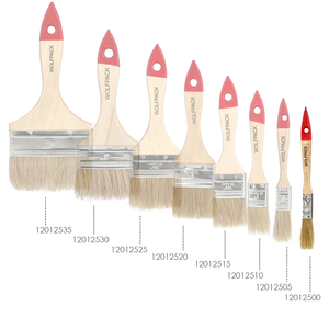 แปรงขนสองชั้นสีขาว บริโก หมายเลข 9 (ความกว้างของขนแปรง 12.5 มม.) 1/2") - Product Image 3