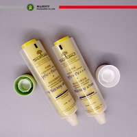 Tube cosmétique à double compartiment 50ml 100ml, tube en plastique à double pression pour formule double en matière de soins de la peau