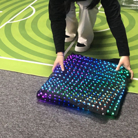 Tapis magique LED, écran d'affichage publicitaire LED, écran de film transparent LED, écran de projection amovible LED, écran de scène d'événement LED