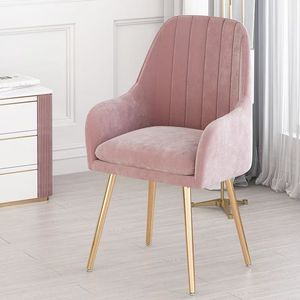 Sillas de Comedor Tapizadas en Terciopelo Nórdico, Diseño Moderno y Lujoso, con Patas Metálicas Doradas, Económicas - Product Image 2
