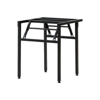 Cadre de table pliable carré de 72 cm de haute qualité, installation facile, métal épaissi, durable, pour table de conférence