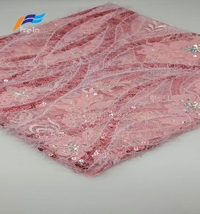 Đầm Dạ Hội Thiết Kế Thêu Hoa <span class=keywords><strong>3D</strong></span> Sang Trọng Bán Sỉ Trực Tiếp Từ Nhà Máy Vải Thêu Ren Pháp Thời Trang Châu Phi - Product Image 2