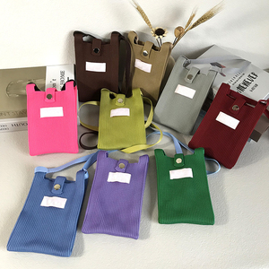 Sac à main en polyester tricoté à la main personnalisé, <span class=keywords><strong>mini</strong></span> sac à bandoulière pour femmes et filles, organisateur, sac de plage, utilisation en été, printemps, automne, hiver - Product Image 3