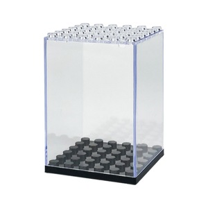 Cajas de Exhibición para Figuras de Juguete, en Oferta, Caja de Exhibición Transparente a Prueba de Polvo para Minifiguras de Bloques de Construcción, Juego de Bloques de Construcción - Product Image 1