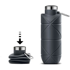 Nuevo Diseño, Taza de Café Plegable Portátil para Acampar al Aire Libre, de Silicona de Grado Alimenticio, Resistente a Altas Temperaturas, Botella de Agua Deportiva - Product Image 1