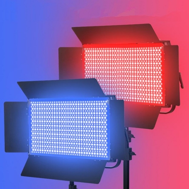 Battery Powered 50W LED RGB Studio Lights Wireless APP Remote Control Video Shooting LED Photography Light with Tripod Stand
